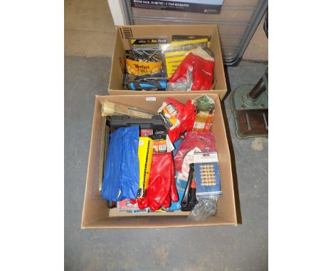 2 boxes miscellaneous tools etc