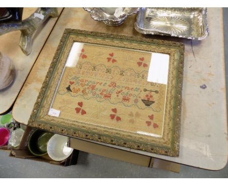 Sampler - Margaret Barnett 1906