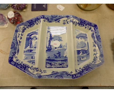 Spode Italian 3 section dish