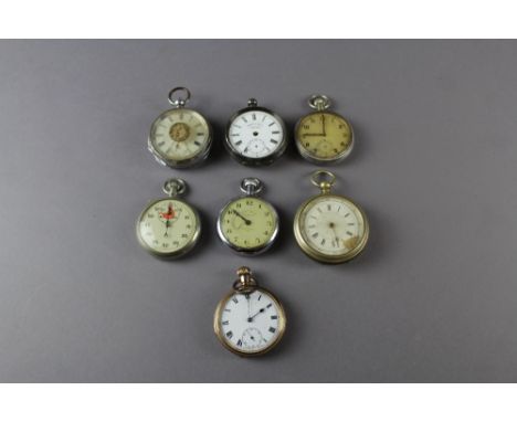 Seven misc pocket watches