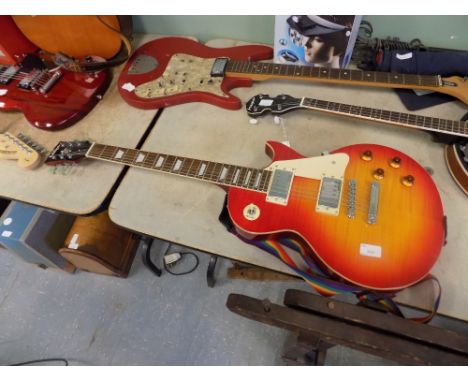 Vintage Les Paul style guitar