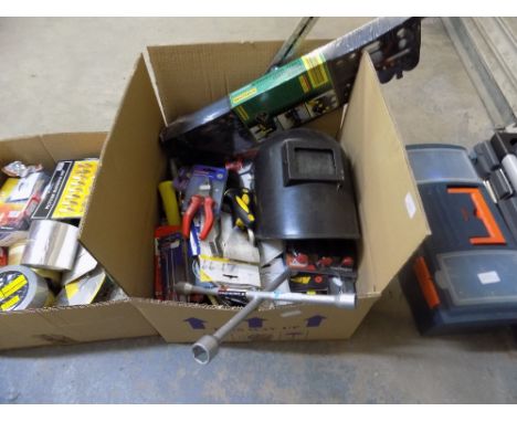 Box of brand new hand tools
