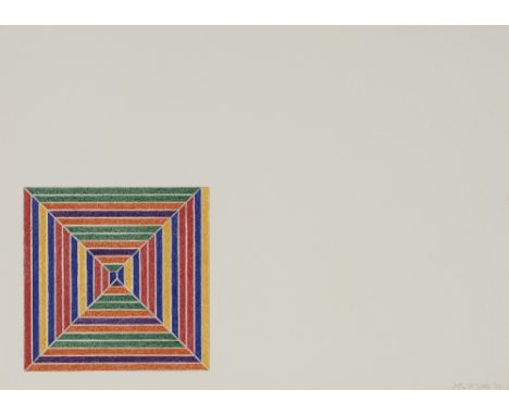 Frank Stella (American, born 1936)Les Indes Galantes II (Axsom 87) Lithograph in colours, 1973, on J.Green mould-made paper, 