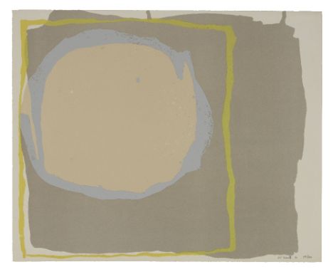 William Scott R.A. (British, 1913-1989)Iona (Archeus 13) Lithograph in colours, 1961, on wove paper, signed, dated and number