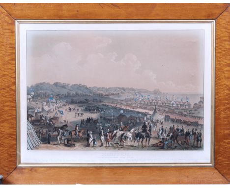 Henri Walter (French, mid 19th century), after Philip John Ouless (Jersey, 1817-1885)., “Jersey Races, held on the Gorey Race