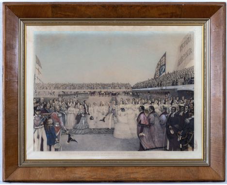 After Lieutenant Edward Parker Bedwell RN (British, 1828-1882), The Reception of Her Majesty the Queen &amp; HRH Prince Alber