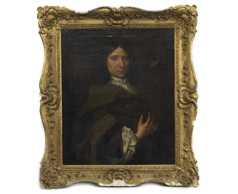 CONTINENTAL SCHOOL (17TH CENTURY),PORTRAIToil on canvasimage size 74cm x 61cm, overall size 97cm x 84cm Framed.