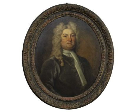 IN THE MANNER OF AN OLD MASTER,PORTRAIToil on canvasimage size 74cm x 61cm, overall size 95cm x 83cm Framed (oval, hand-carve