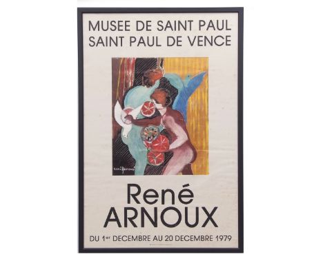 AR RENE ARNAUX (1928-2009) "Le Peintre" black and white print signed, dated 82 and variously inscribed in pencil to lower mar
