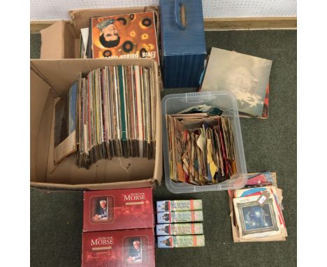 A quantity of 1960s and other music collectors memorabilia including Vinyl and ephemera, including Beatles, etc 