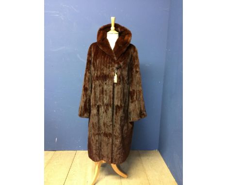 Vintage red mink coat, good condition 