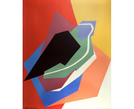 Robert Gustave Mouzillat (French, 1913–2010), Abstract - untitled , oil on canvas, signed lower left and dated 'Janvier 1986'