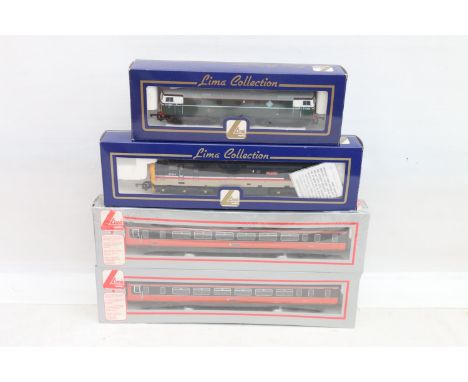 Lima OO gauge model railways including L204699 Class 26 diesel locomotive D5300 BR green, 204784 Isle of Mull diesel locomoti