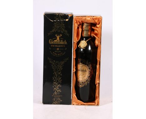 GLENFIDDICH Excellence 18 year old pure malt Scotch whisky 43% 70cl boxed.&nbsp; 