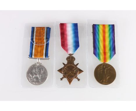 Medals of 8781 Lance Corporal Terence O'Brien of the 12th Battalion Highland Light Infantry who was killed in action KIA on 1