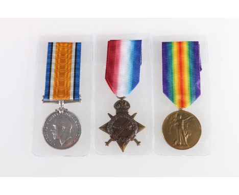 Medals of S11220 Private Joseph Malcolm of the 9th Battalion Black Watch (Royal Highlanders) who died of wounds DOW on 12th/1