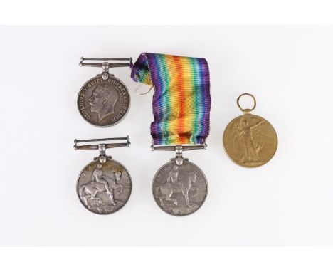 WWI war medals of 81523 Private M R Aird of the Royal Army Medical Corps comprising war medal and victory medal&nbsp;[81523 P