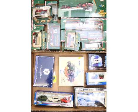 Corgi diecast model vehicles including Eddie Stobart CC12502, 59516, 58112, 59601, 59508, 61203, 56702 etc, also 58401, 97752