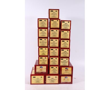 First Gear Inc, twenty-two Britains Redcoats History of the British Army series metal models including 43001, 43002, 43004, 4
