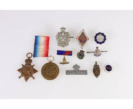 Medals of 382 Corporal Thomas Hutchison (1886-1920) of the Royal Field Artillery comprising WWI Victory medal [382 CPL T HUTC