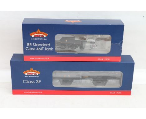 Bachmann Branchline OO gauge model railways including 31627 0-6-0 Class 3F tender locomotive 3205 LMS black DCC and 32359 2-6
