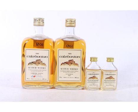 THE CALEDONIAN Scotch whisky distilled in the Caledonian Distillery Edinburgh by Scottish Grain Distiller Ltd 40% 75cl, anoth