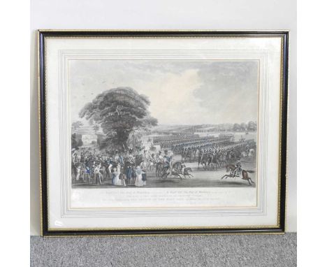 A military print, 46 x 59cm