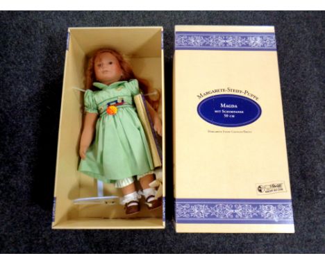 A Steiff boxed doll, Magda 
