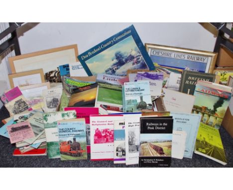 Railway interest - a quantity of Locomotives Illustrated including #1 to #10; LMS Journal Special Preview Issue; Discovering 