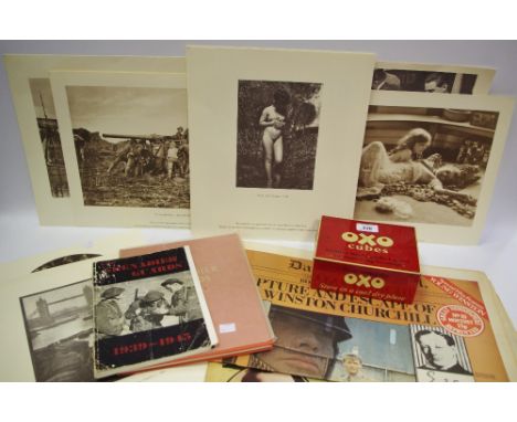 Militaria - a George VI medal trio, unattributed; British Legion lapel badge; Grenadier Guards association enamel badge; book