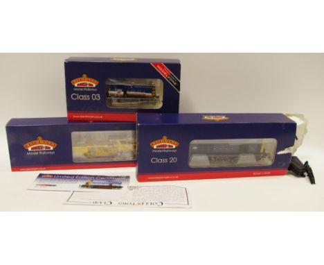 Bachmann Branch-Line 00 Gauge - a 31-360Z Class 03 Diesel Shunter, no. 03179, Network Southeast livery, 1 of 750, box &amp; c