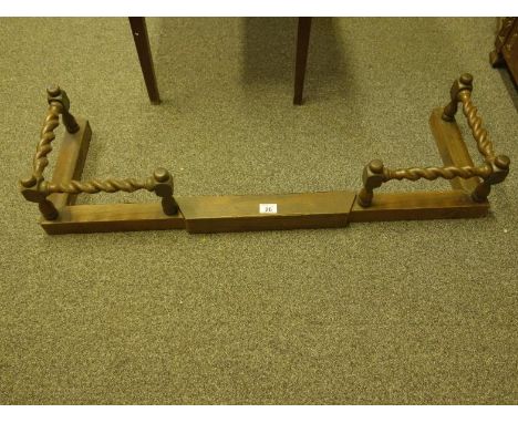 Oak 1920's extending fire curb surround