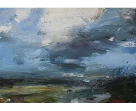 EMILY GREGORY-SMITH (b. 1978) acrylic on canvas - entitled 'First Fresh Spring Day', 70 x 100cmsGallery Price: £2500Provenanc