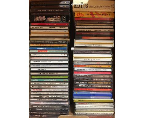 A quality selection of around 160 CDs by The Beatles and related, may include some private releases. The Beatles titles inclu