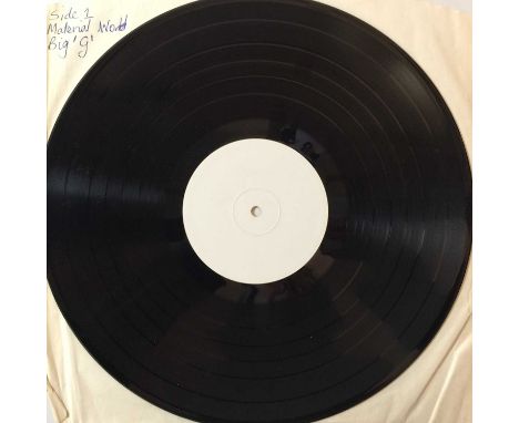 GEORGE HARRISON - LIVING IN THE MATERIAL WORLD - UK SINGLE SIDED TEST PRESSING ('YEX 917-2U'). Fantastic to see original UK w