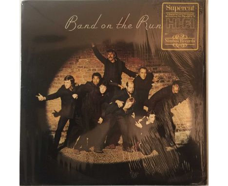 PAUL McCARTNEY &amp; WINGS - BAND ON THE RUN LP (NIMBUS SUPERCUT HI-FI PRESSING). An audiophiles dream with this super limite