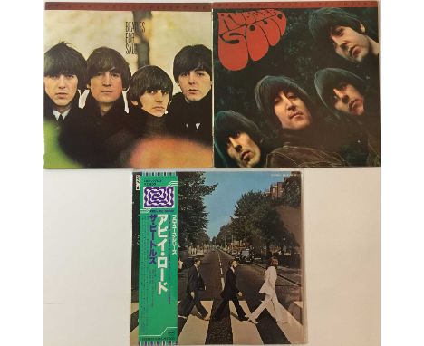 THE BEATLES - STUDIO LPs (MFSL/JAPANESE PRESSINGS). High quality bundle of 3 x LPs. Titles are Beatles For Sale (Original Mas