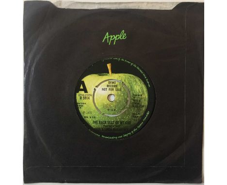 Super hard to find original UK demo of the August 1971 cut from Paul and Linda. The record is in very well presented VG+ cond