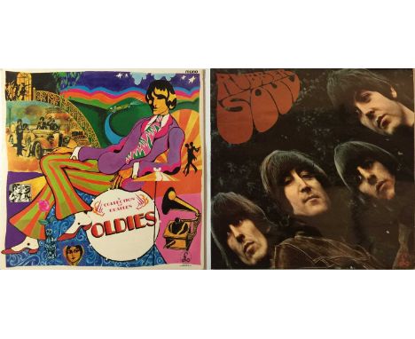 THE BEATLES - RUBBER SOUL/OLDIES LPs - UK MONO ORIGINALS. Wicked clean original UK mono copies of these Beatles LPs. Titles a