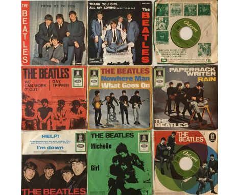 THE BEATLES - OVERSEAS PRESSING 7". Wicked collection of 25 x overseas pressing 7" including hard to find copies! Titles incl