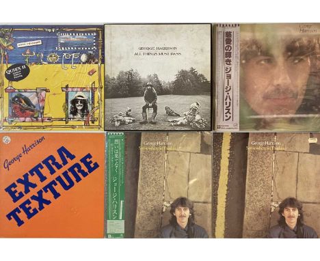 GEORGE HARRISON - LP COLLECTION. 10 x LP releases from George spinning at 33 &amp; 1/3. Titles are Gone Troppo (US limited ed