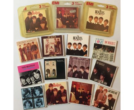 THE BEATLES - 3" MINI-CD SINGLES COLLECTION. Here we have a smashing collection of 23 mini 3" CDs by The Beatles. Titles incl