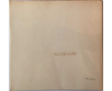 THE BEATLES - WHITE ALBUM (ORIGINAL UK MONO NUMBER 0001650). Fantastic low-numbered original UK mono White Album, this true f