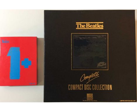 A smashing lot of 2 CD sets by The Beatles. Titles include Complete Compact Disc Collection (BEA CDBOX 1, 1987 HMV Limited Ed