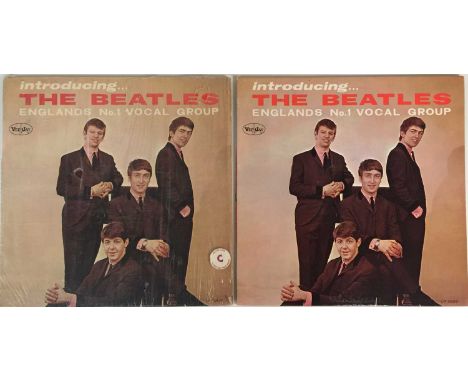 THE BEATLES - INTRODUCING THE BEATLES (ORIGINAL US PRESSING LPs). Ace pack of 2 x very clean original US pressings of the deb