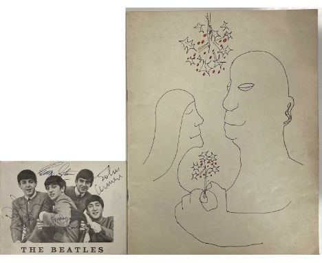 BEATLES CHRISTMAS SHOW PROGRAMME 1965. An original programme for 'Another Beatles Christmas Show' 1965, some light foxing and