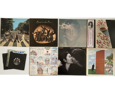 63B THE BEATLES &amp; RELATED - LP/7" COLLECTION. Very neat collection of 7 x LPs plus 4 x 7" including collectable UK and Ja