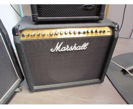 A Marshall Valvestate 80V Model 8080 amplifier