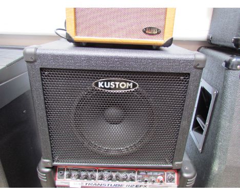 A Kustom KBA30 30watt Mosfet Bass Amplifier 