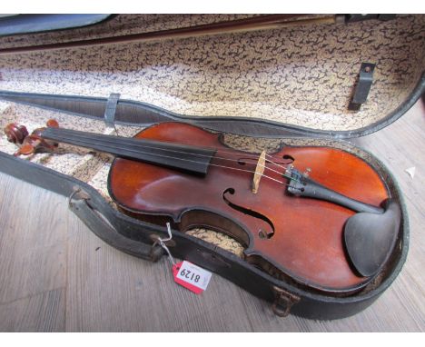 A Maidstone by Murdoch &amp; Murdoch student's violin, cased with bow 